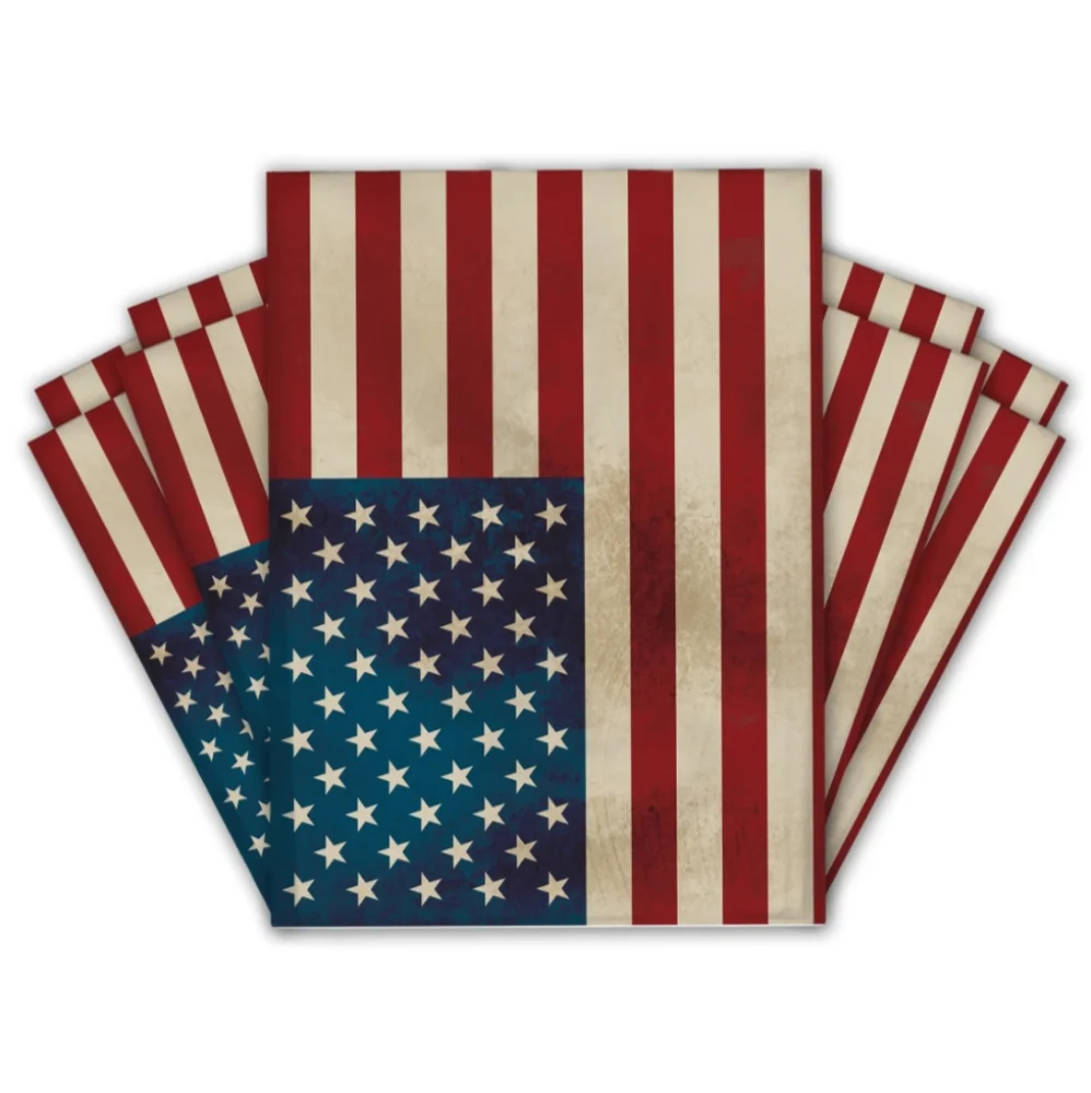20 10X13 American Flag Poly Mailers - Picture 2 of 8
